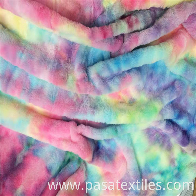 Tie-dyed Flannel Fabric